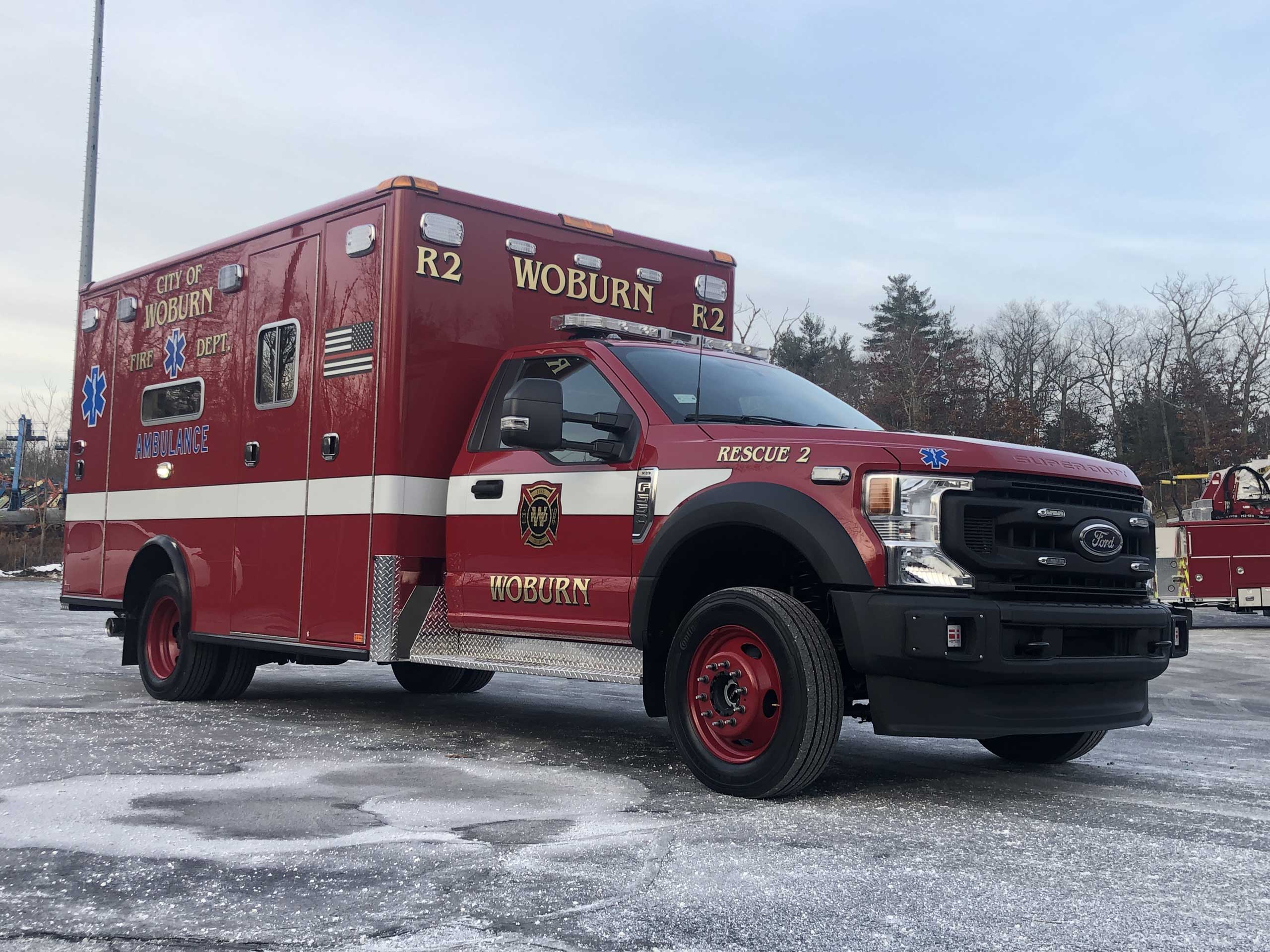 Woburn, MA – Horton / Ford F550 Type I Ambulance