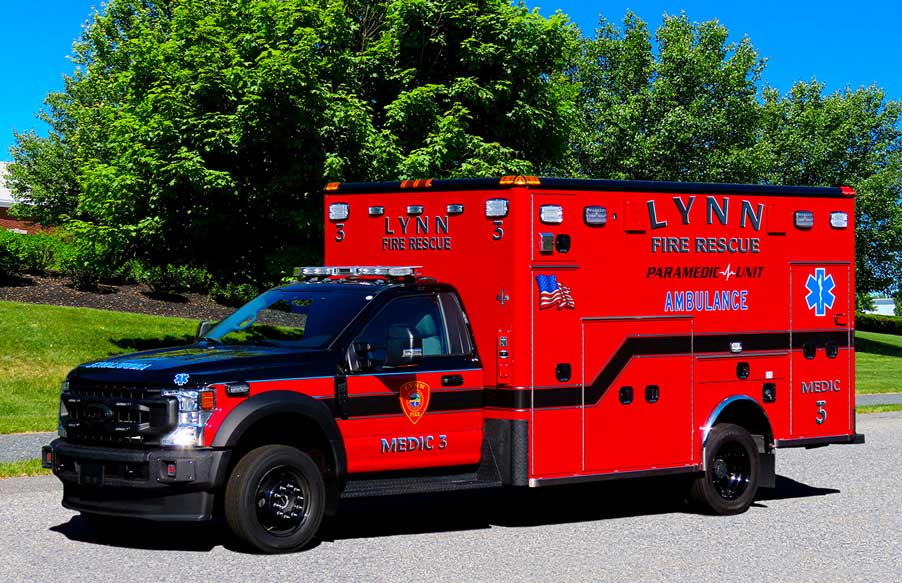 Lynn, MA – Horton / Ford F550 Type I Ambulance – Greenwood