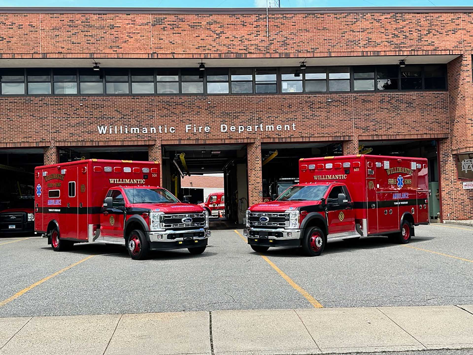 Willimantic, CT – Two (2) Horton / Ford F550 Type I Ambulances